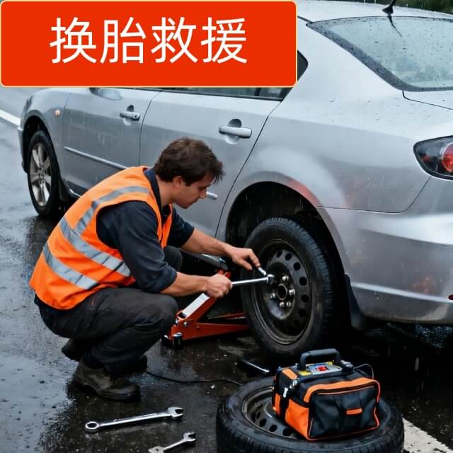 轮胎故障